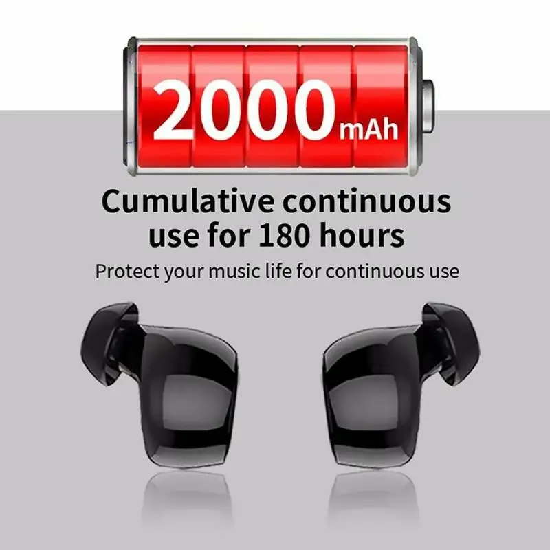 X29 TWS bluetooth 5,0 наушники, мини беспроводные наушники с 2000 мАч зарядным устройством, шумоподавляющая Спортивная гарнитура