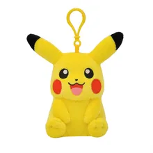 Porte clés en peluche pokémon pour enfants, jouets mignons, poupée pendentif, figurines de dessin animé Bikachu, Charmander, Psyduck, Wobbuffet, ronflax, cadeau de noël