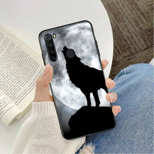 Yinuoda angry wolf face Phone Case for Xiaomi Redmi 4X 7 7A 8 8A 9 9A Note 7 8 8T 9 10 Pro a12