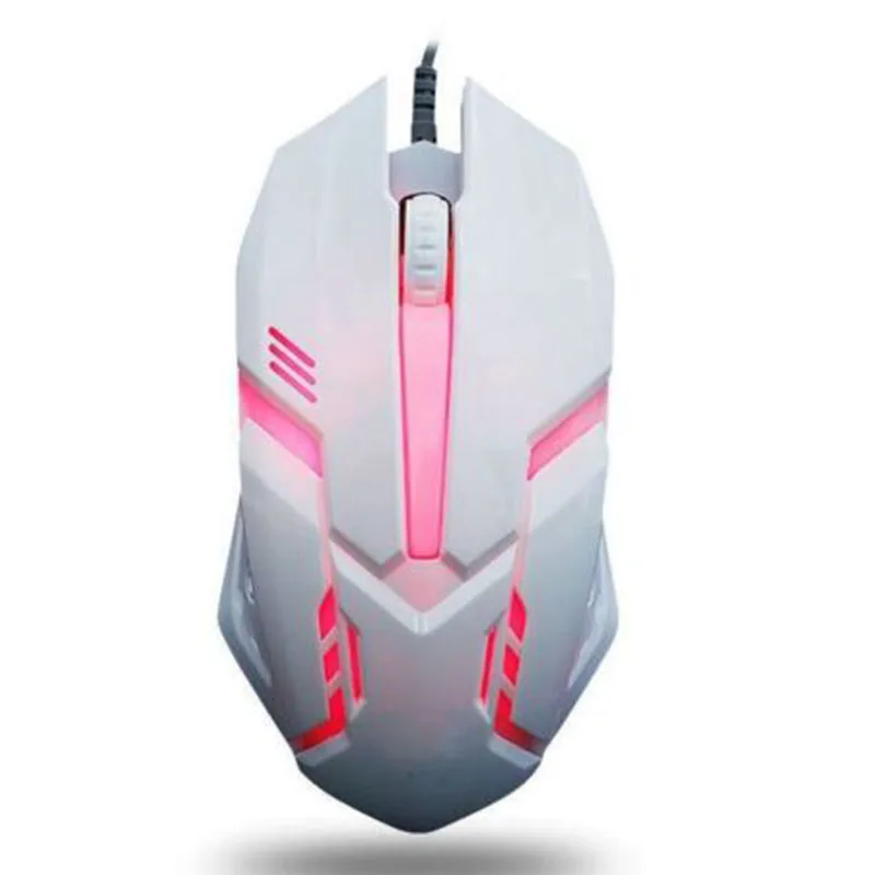 

1.1m USB Wired LED Light Gaming Mouse Optical Ergonomic Pro Gamer Mouse 1000DPI Breathing Light Esport Game Mouse Mice 3 keys PC