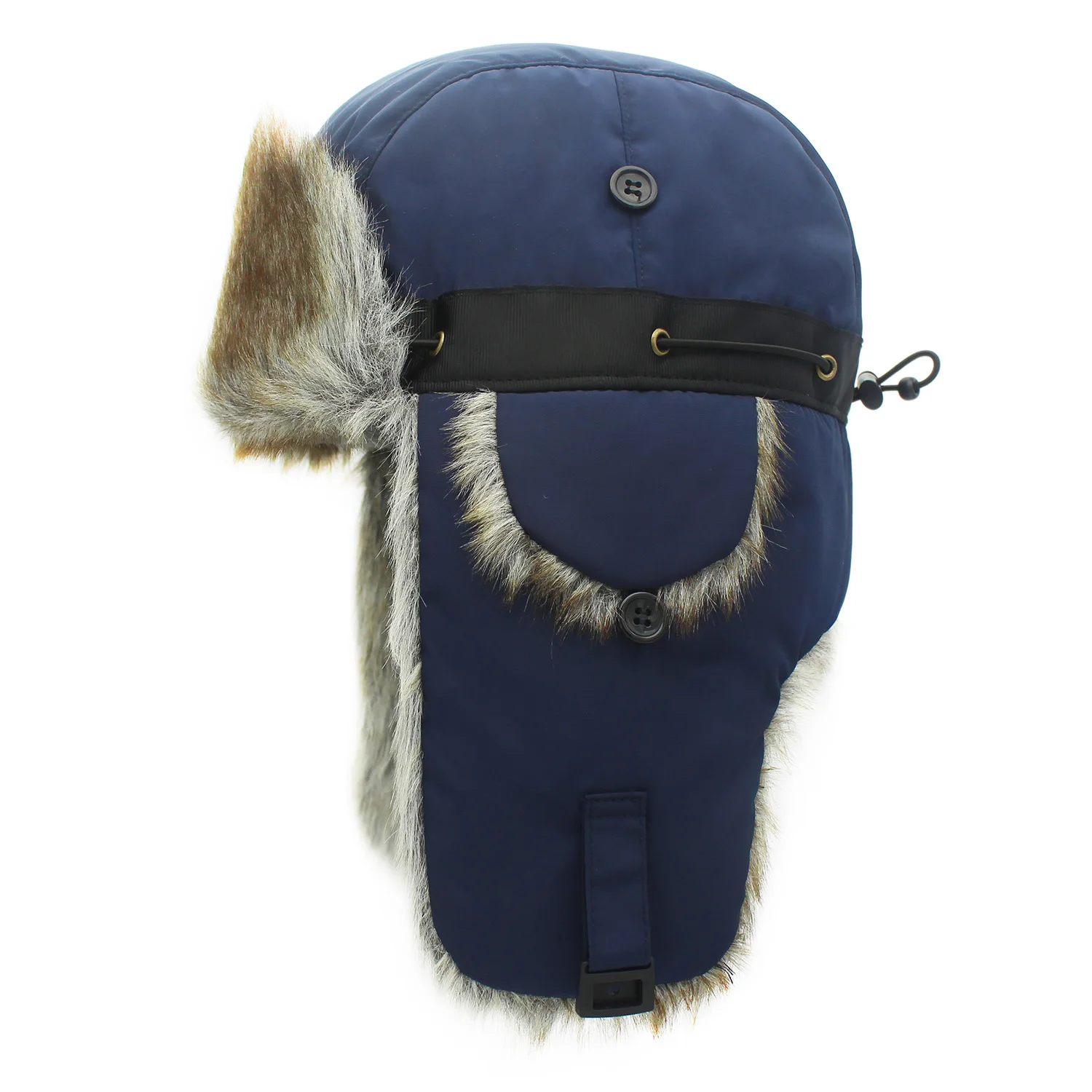 Connectyle Oudoor, мужская и женская шапка унисекс с искусственным мехом, мягкая теплая шапка с ушками, регулируемая ветрозащитная зимняя Лыжная шапка для России