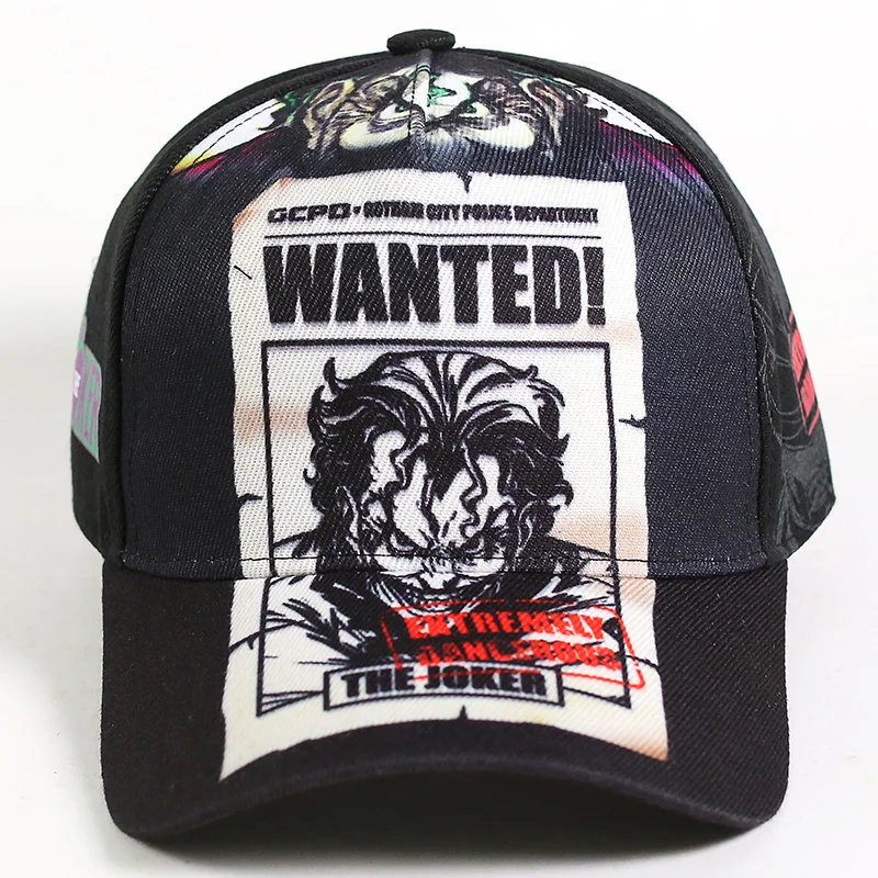 Новая DC Джокер Snapback Кепка s крутая модная хип-хоп кепка мужская бейсболка