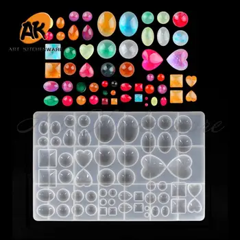 

Various Shape Magic Bubble Silicone Mould of Dried Flower Resin Decorative Type Epoxy Resin Molds for Jewelry