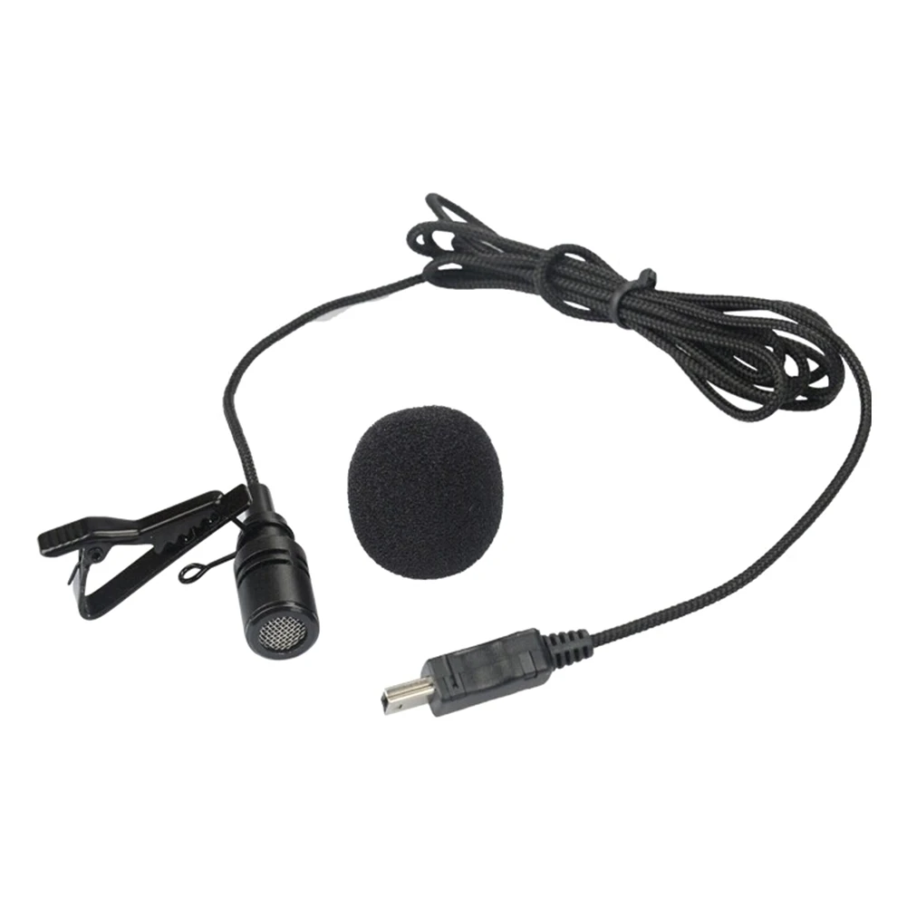 Стерео воротник клип аудио камера ПВХ проводной мини USB профессиональный микрофон Аксессуары внешний микрофон всенаправленный для GoPro