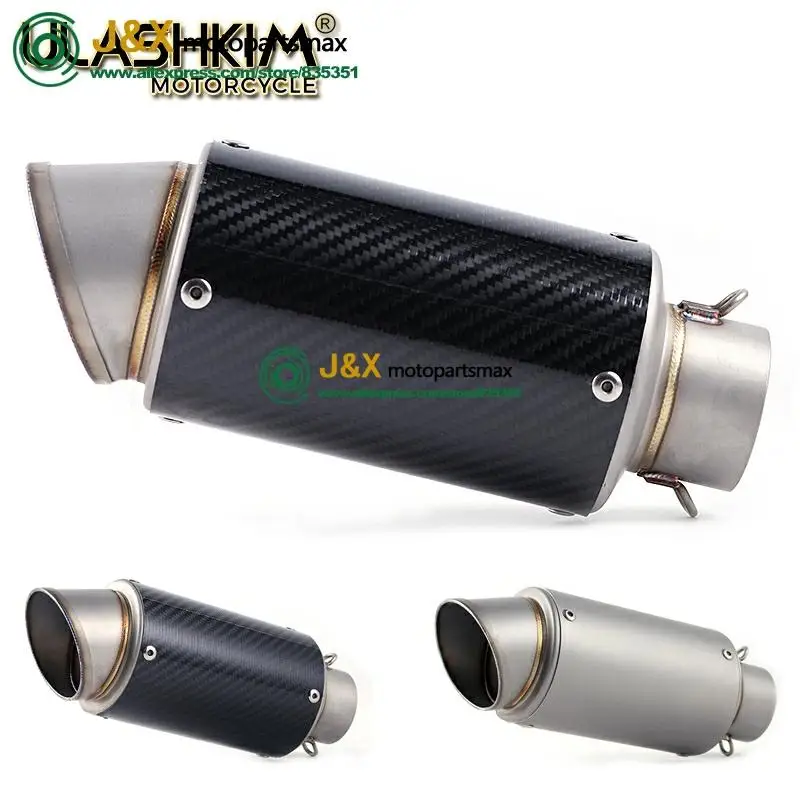 Выхлопной глушитель R6 из нержавеющей стали для мотоцикла среднее звено