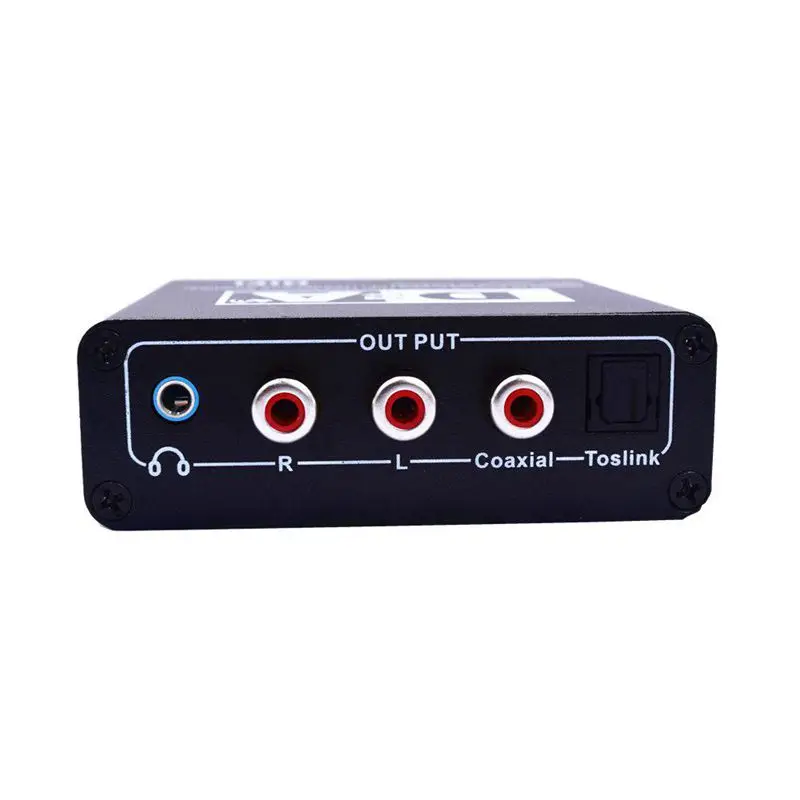 new headphone amplifier fiber coaxial HIFI digital to analog digital fiber coaxial simulation EU Plug