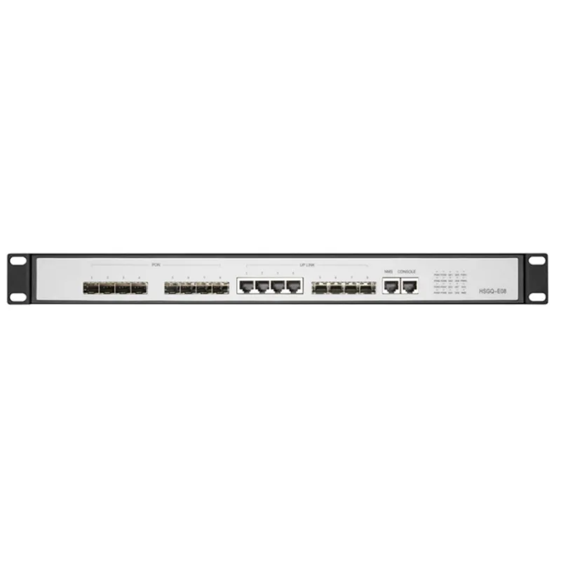 EPON OLT 8 PON порт OLT GEPON поддержка L3 маршрутизатор/коммутатор 4 SFP 1,25G SC многомодовое открытое программное обеспечение веб-управление