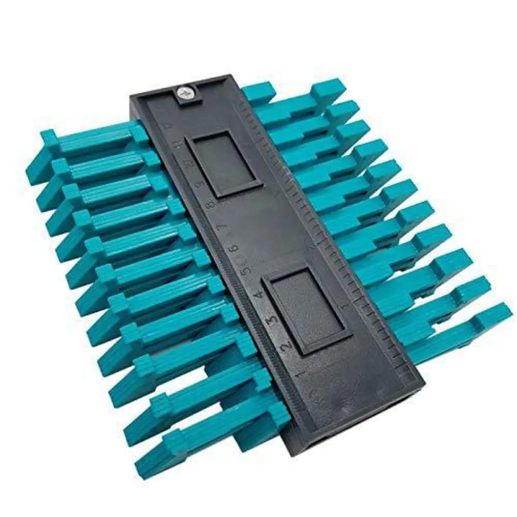 

12/25cm Compact Contour Profile Ruler Gauge Tiling Laminate Tiles Edge Shaping Wood Measure Ruler Contour Gauge Duplicator Sale