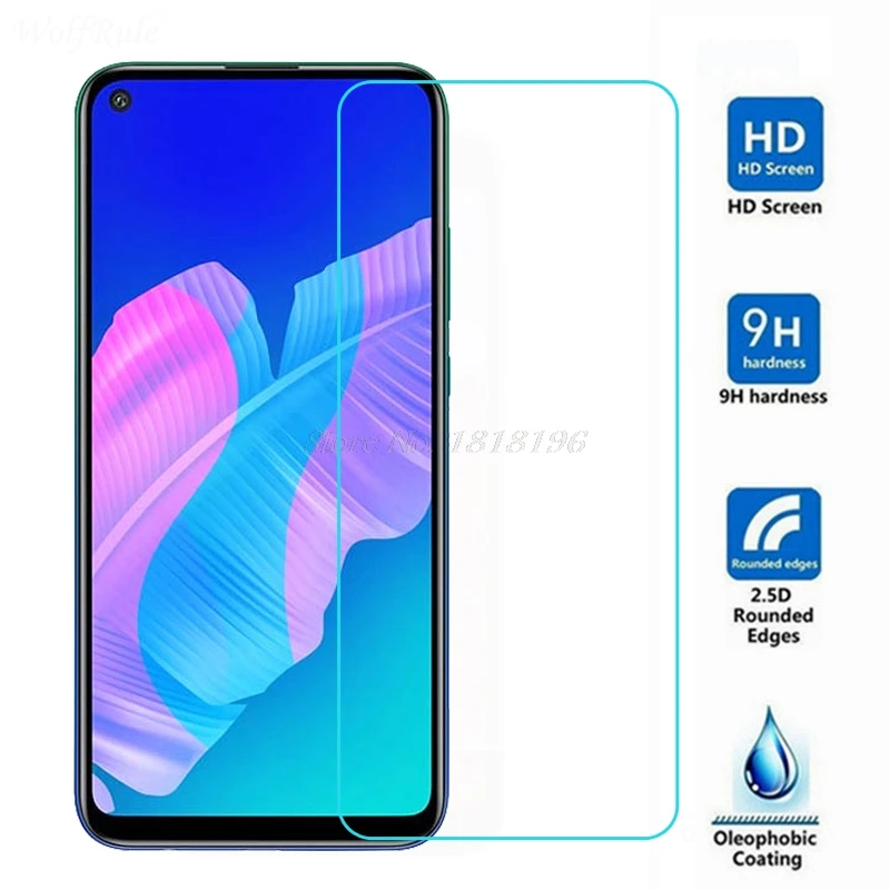 Пленка из закаленного стекла для Huawei P40 Lite E Антибликовая 9H Премиум