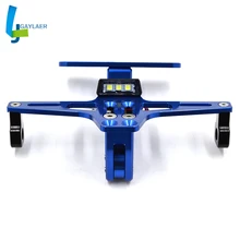 Держатель номерного знака для мотоцикла, кронштейн для крепления, держатель для регистрации для Kawasaki Yamaha Suzuki Honda BMW