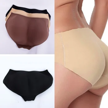 

Women Soft Seamless Sexy Panty Knickers Buttock Backside Silicone Bum Padded Butt Enhancer Hip Up Underwear