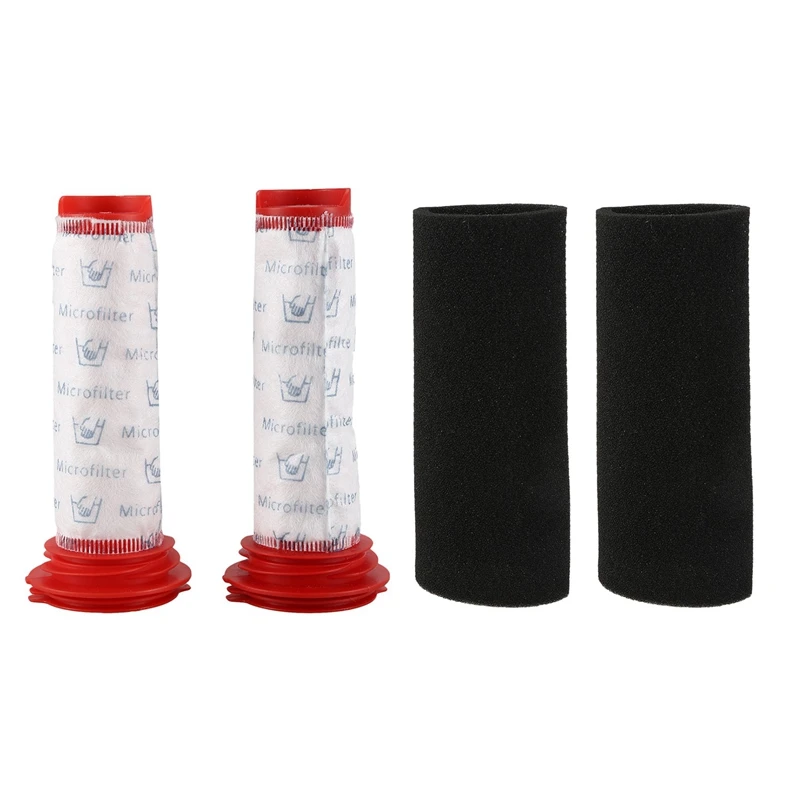 

Washable Main Stick Filter + Foam Insert for Bosch Athlet Cordless Vacuum Cleaner (2 of Each)