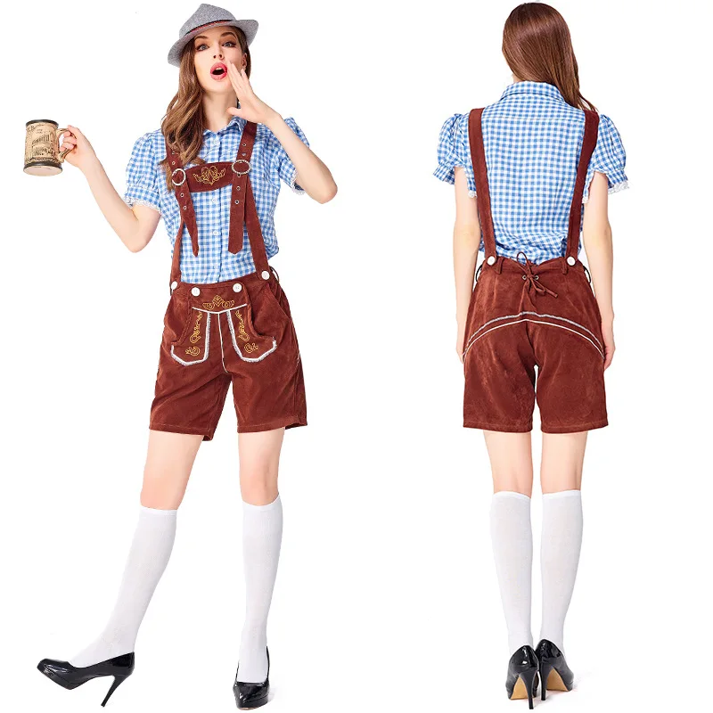 Echoine Women Cosplay Game Sexy German Beer Maid Costume Bavarian Dirndl Oktoberfest Outfits Carnival Party Hallowen Costumes Holidays Costumes Aliexpress