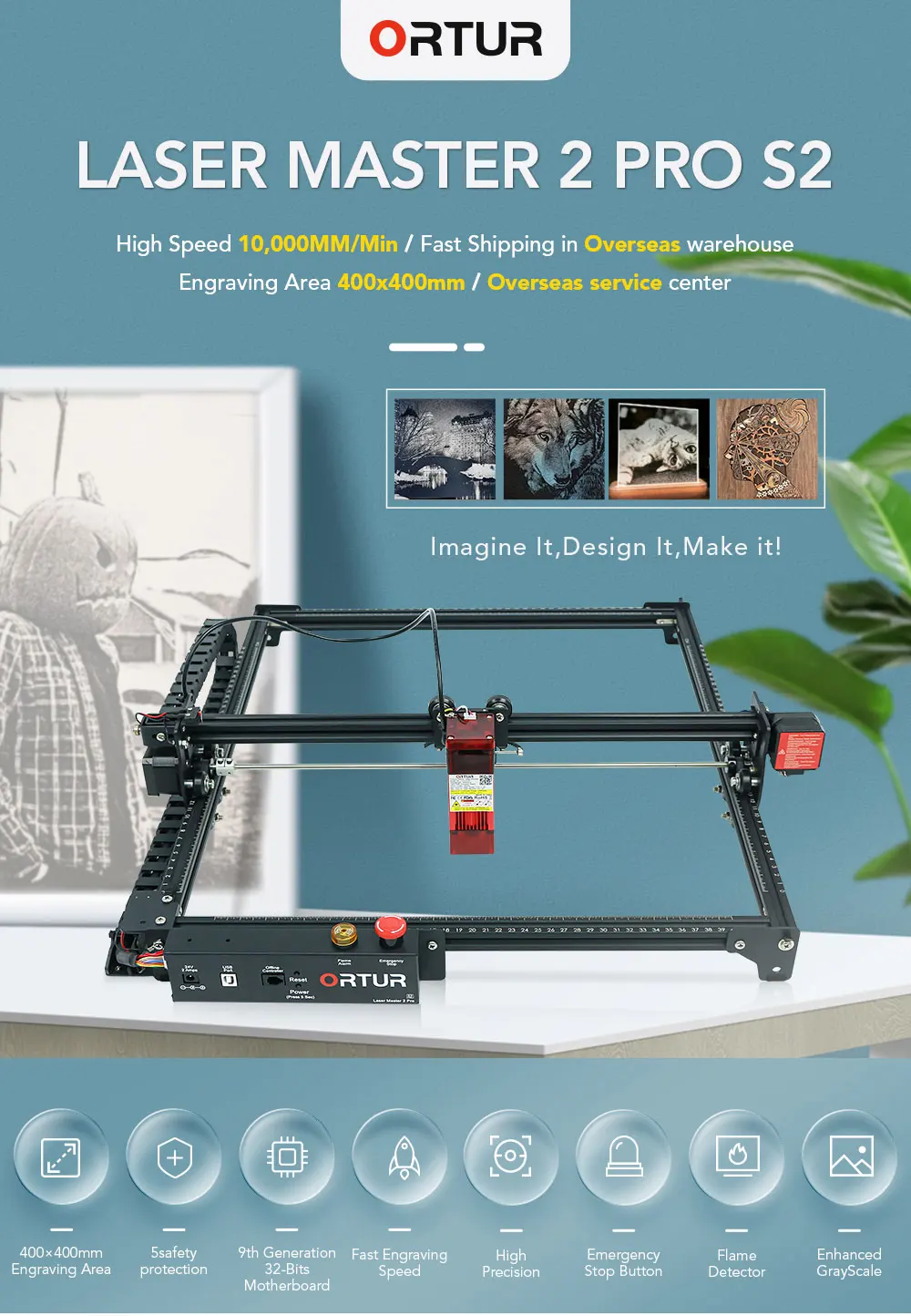 Ortur Laser Master 2 Pro S2 Купить