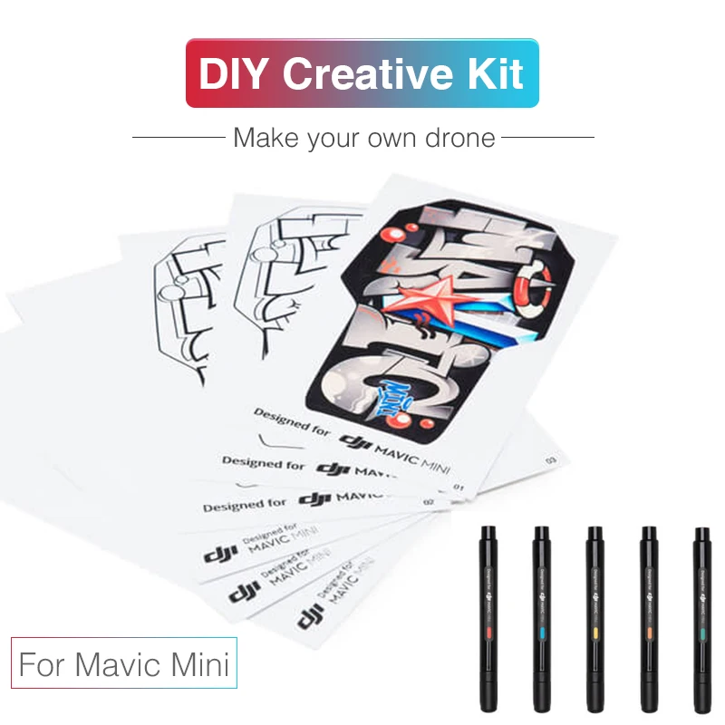 Оригинальные аксессуары для Дронов DJI Mavic Mini DIY|Наклейки на камеру дрона| |