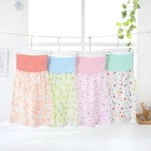 Летние сетчатые детские штаны с высокой талией из чистого хлопка, штаны с открытыми плечами, штаны с эластичной резинкой на талии из чистого хлопка для малышей, Air C