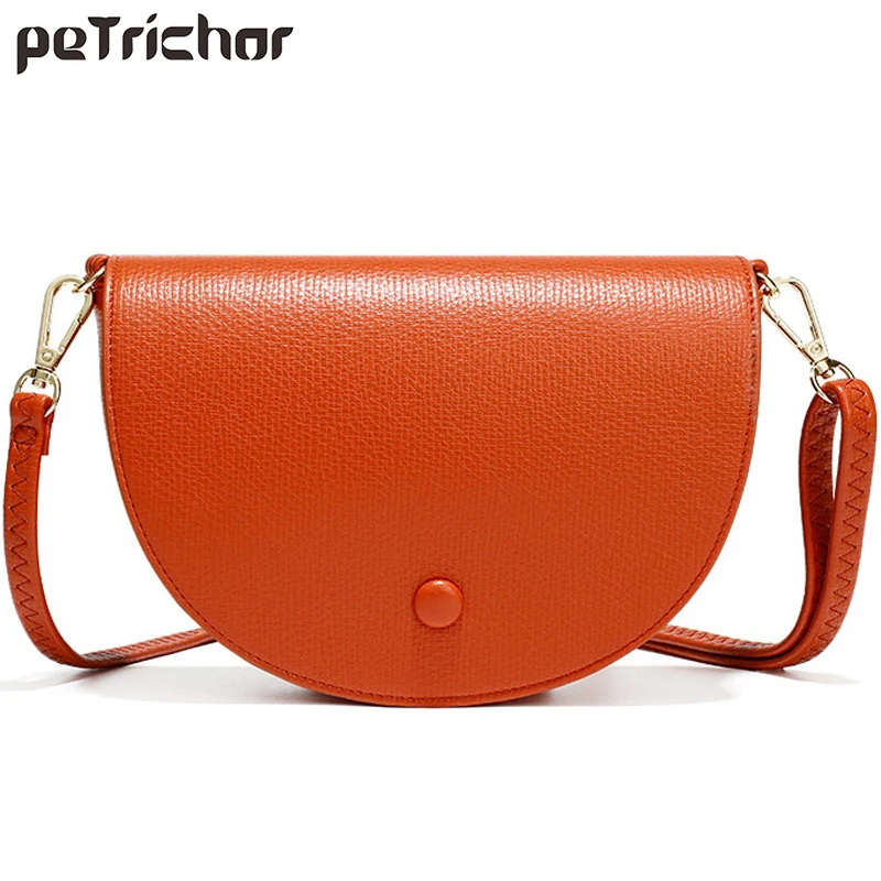 Брендовая Роскошная полукруглая Сумочка женские модные сумки-мессенджеры через