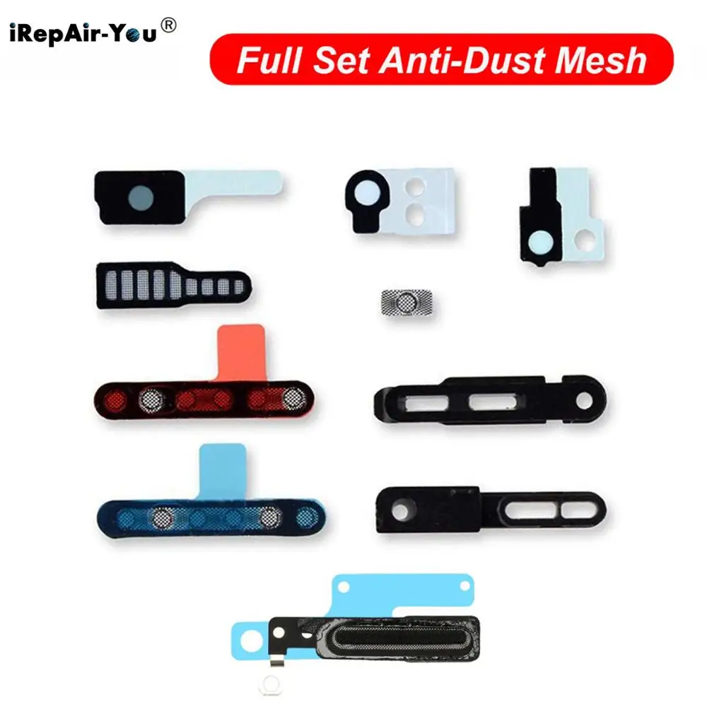 Dust-Net Loudspeaker iPhone 11 8-Plus for Pro Max-X-Xs Xr 6/6s/7/.. Full-Set
