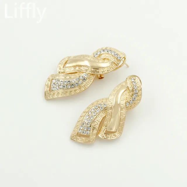 Runor Nigerian Crystal  Bridal Jewelry Sets - Image 4