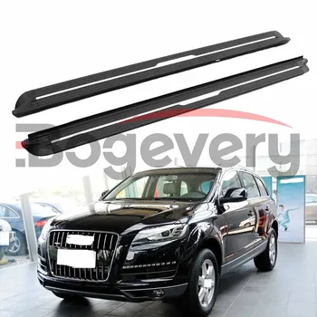 

2 Pcs Running Boards Aluminium Alloy Nerf Bar Side Step Platform Fit For Audi Q7 2009 2010 2011 2012 2013 2014 2015