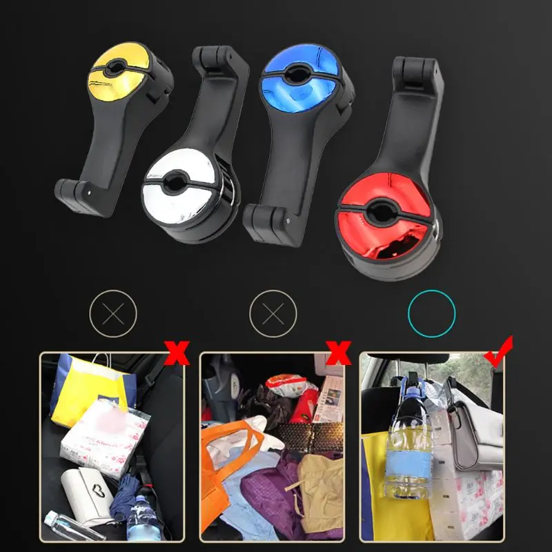 iphone holder for car Đa Chức Năng Đồ Sau Ghế Ô Tô Móc Treo Xe Ô Tô Lưu Trữ Móc Điện Thoại Di Động Ngồi Ghế Phía Sau Điện Thoại Giá Đỡ Đứng mobile phone holder