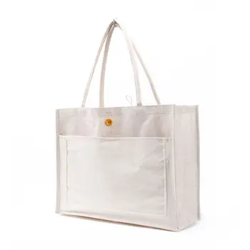 

Reusable Large Capaciyt Tote Shopping Bag Grocery Storage Pouch Organizer