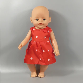 

Doll Dress Fit For 43cm Baby Doll 17inch Babies Reborn Doll Clothes And Accessories 045