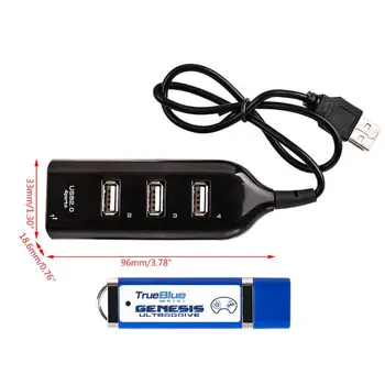 

813 Games True Blue Mini-Ultradrive Pack for Genesis for MegaDrive Mini Games MOLA