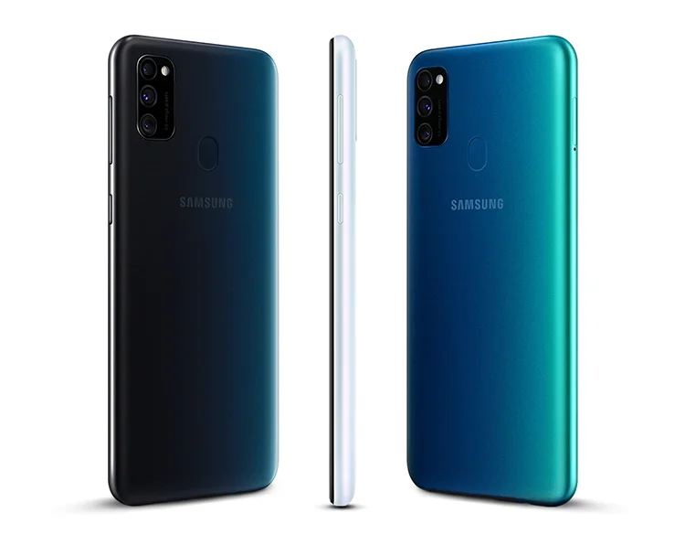 Samsung Galaxy M30s Поддержка Google Play Golbal rom 4x Zoom Octa-Core 6 ГБ 128 ГБ 48MP Тройная камера 6000 мАч смартфон для звонков