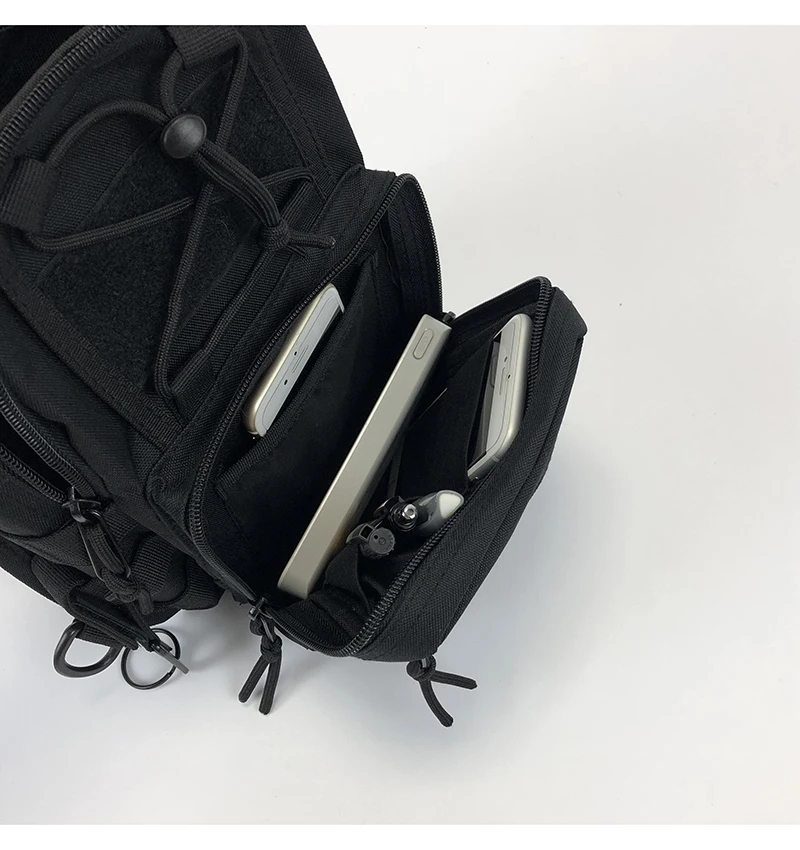 Тактический рюкзак на плечо мужские нагрудные сумки хип-хоп стиль уличная сумка Тактический нагрудный пакет дизайнерские классные