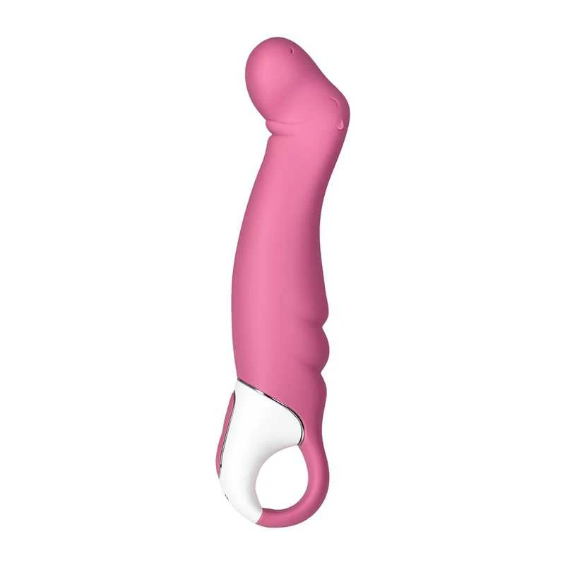 Вибромассажер Satisfyer Vibes Petting Hippo с загнутым кончиком