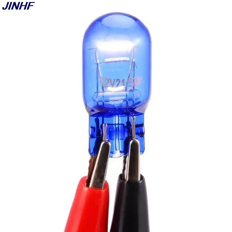 2pcs T20 7443 W21/5W 6500k ҷΰ ȭƮ DRL ̵ Ʈ  ñ׳ ε  극ũ  Ʈ 41x20mm