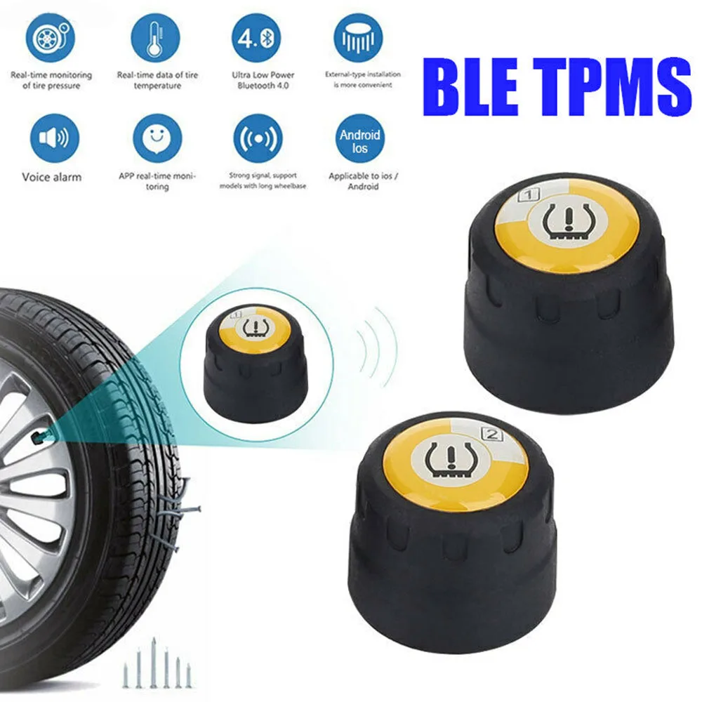 

Universal Tire Pressure 3FBF Bluetooth Motorcycle TPMS For IOS/Android
