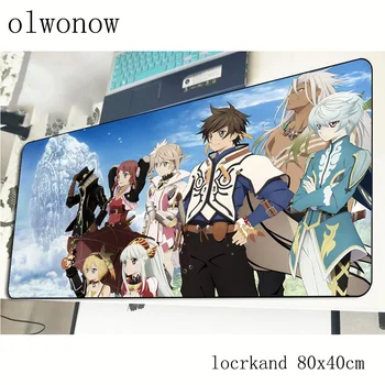 

Tales Of mousepad 800x400x3mm Popular gaming mouse pad gamer mat best seller game computer desk padmouse keyboard play mats