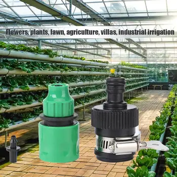 

Garden Water Quick Coupling Classic Colors and Simple Durable Design 1/4 Hose Irrigation Watering Pipe Quick Connectors
