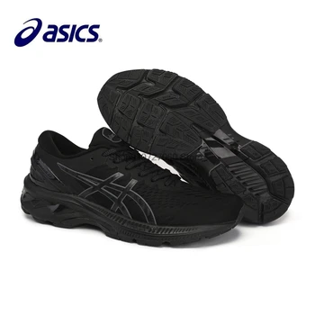 

ASICS GEL-KAYANO 27 generation stable cushioning shock absorption men's running shoes 40.5--45 black