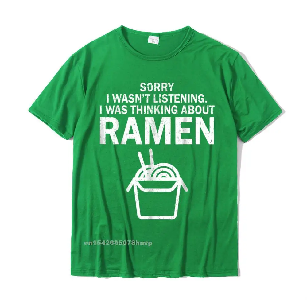 Printed On Top T-shirts Discount Short Sleeve Printed Cotton Crewneck Men's Tops & Tees Design Sweatshirts Summer Kawaii Ramen Tshirt Japanese Noodle Food Anime Funny Gift__2552. green