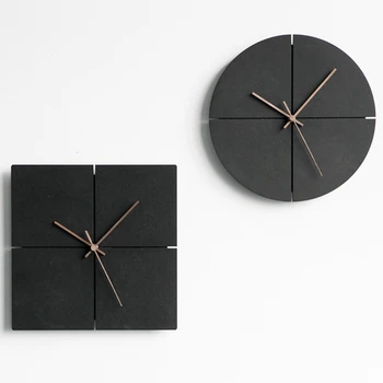 

Nordic Minimalist Wall Clock Creative Living Room Personality Household Watches Silent Wall Clocks Home Decor