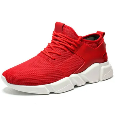 Xiaomi Mijia Youpin, новинка, мужская обувь, пара, светильник, обувь для бега, кроссовки, трендовая повседневная обувь, мужская обувь для фитнеса, бега, упражнений - Цвет: Red 43 for man