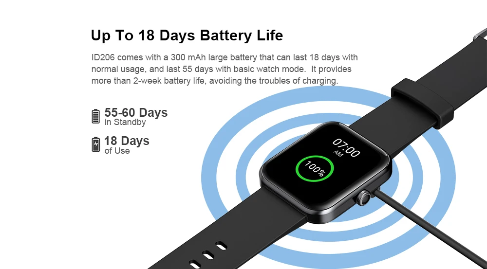 ID206 Fitness Smart Watch The Family Enterprise