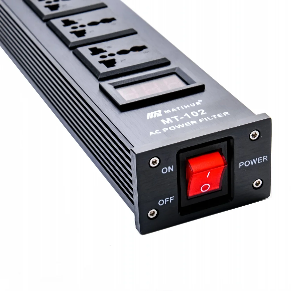 

HIFI MATIHUR power filter socket power purifier audio platoon high quality advanced audio power purifier filter