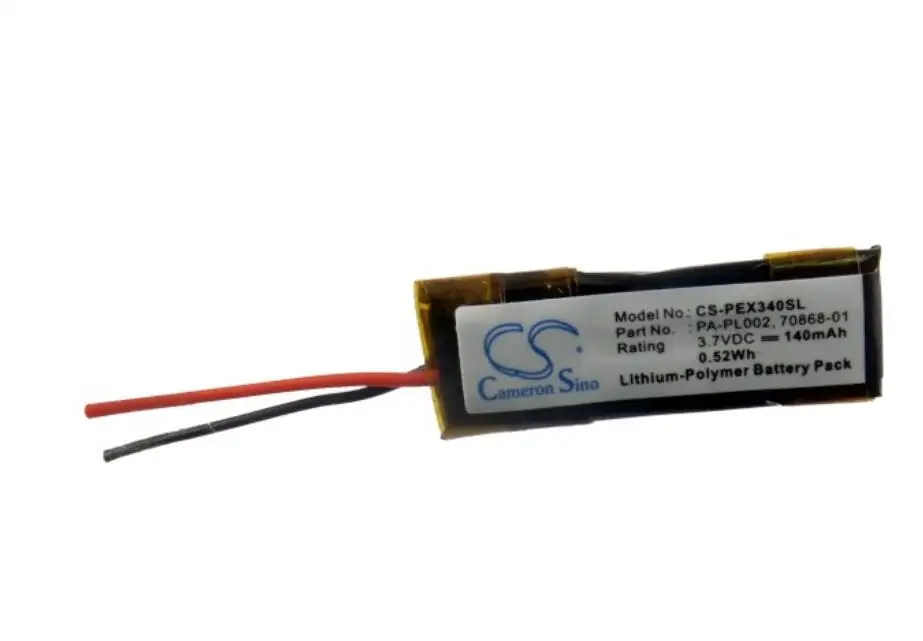 Cameron sino 140 мА/ч, батарея для мотоциклетный шлем BT2010 BT2020 BT250V BT4010 BT500V VH110 70868-01 73366-01 PA-PL002