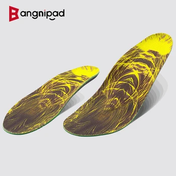 

BANGNIPAD Sports Breathable Insole Flat Foot Support Shock-Absorbant Deodorization Shoe Pad National Athlete Insoles Unisex