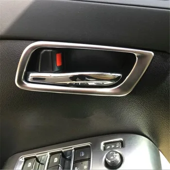 

WELKINRY For Toyota Alphard Vellfire AH30 2015 2016 2017 2018 2019 2020 ABS chrome front car door interior cup bowl handle trim