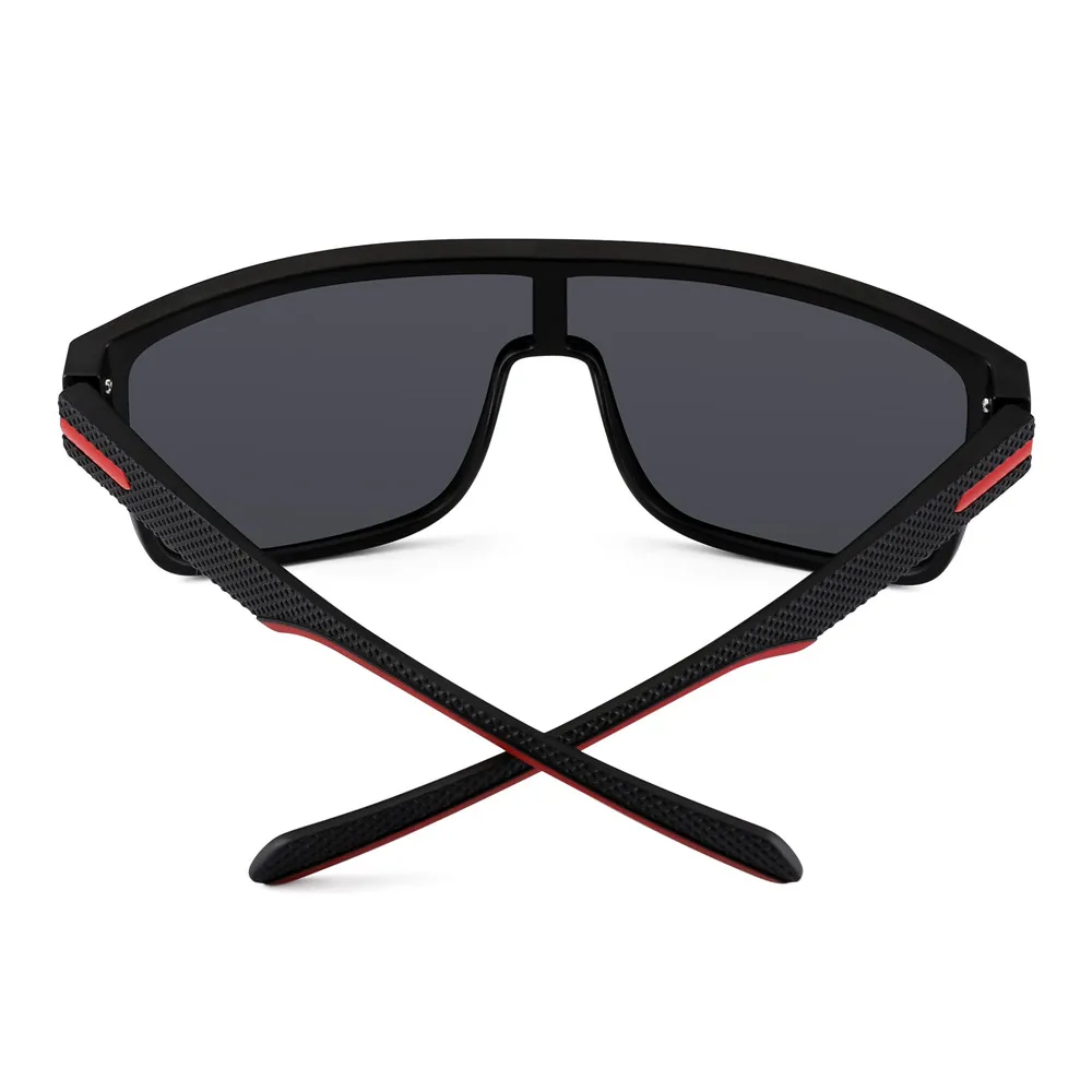 Mode übergroße Sonnenbrille Männer Frauen Marke Designer Fahren Goggle Shield_voghion.com