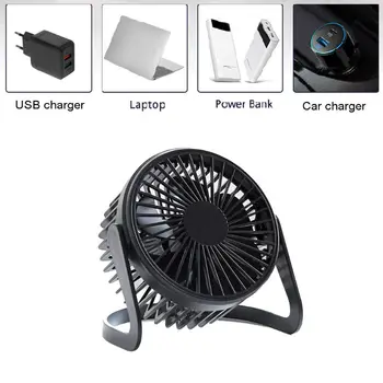 

2020 New USB Powered 5 Inch Portable USB Desk Fan with ON OFF Switch Personal Cooling Fan for Home Office Table Desktop Outdoor