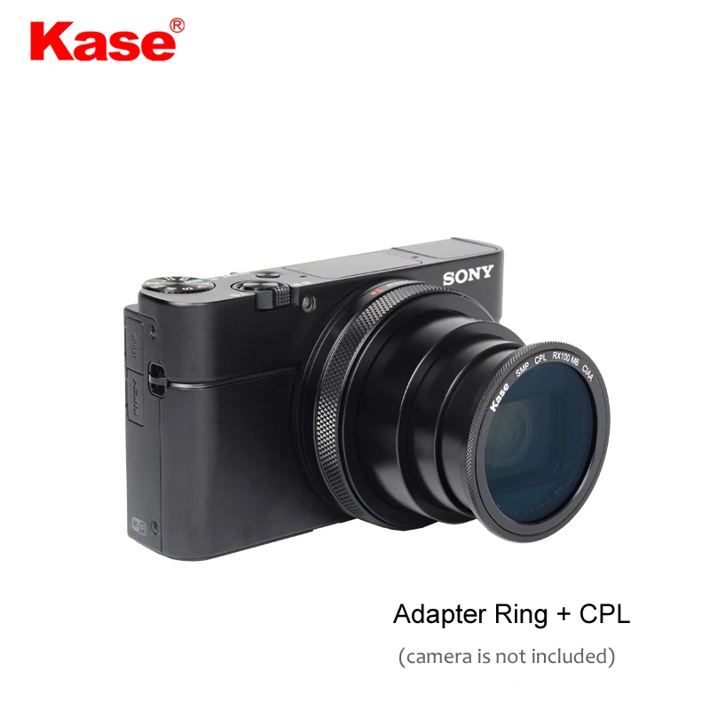 Магнитный многослойный УФ-фильтр Kase MCUV/CPL/ND1000 ND3.0/ND64 ND1.8 с нейтральной плотностью для камеры sony RX100 M7 M6 M5 M4 M3 M2
