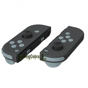 

New Hope Gray Soft Touch ABXY Direction Keys SR SL L R ZR ZL Trigger Full Set Buttons + Tools Fix Kits for NS Switch Joy-Con
