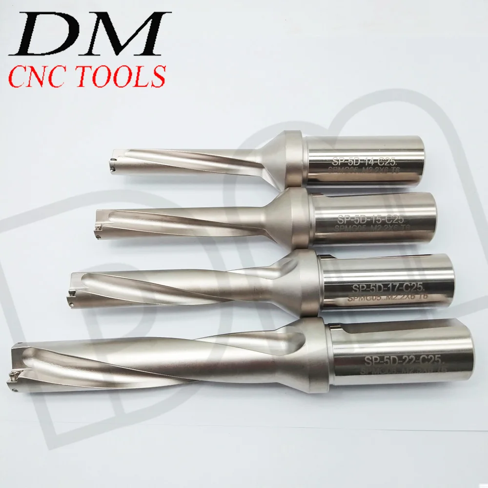 SP-14-5D-C25/SP-15-5D-C25/SP-17-5D-C25/SP-22-5D-C25 со сменной вставкой сверло U сверло токарный станок с ЧПУ сверление металла для SP вставки