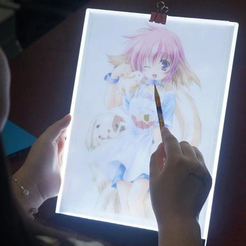 Светодиодный алмаз живопись свет Pad Lightpad доска алмазные аксессуары для рисования Наборы инструментов A5 рисунок, графика контейнер для таблеток